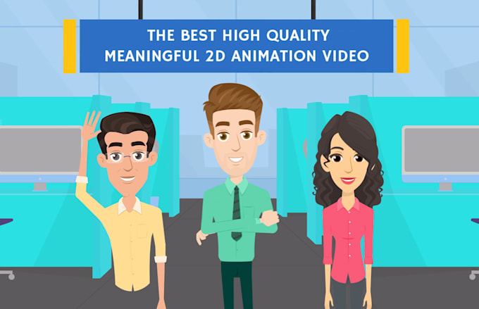 Gig Preview - Create 2d animation  or explainer videos