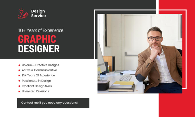 Gig Preview - Be your best  professional graphic designer with creativity