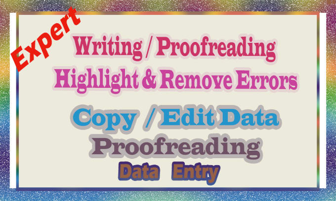 Gig Preview - Do urgent quick proofreading editing writing