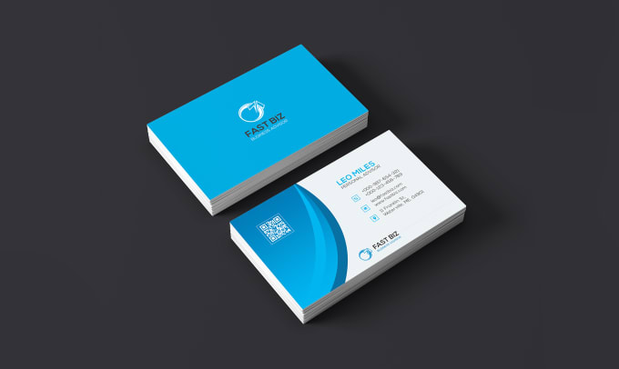 Gig Preview - Design elegant business card