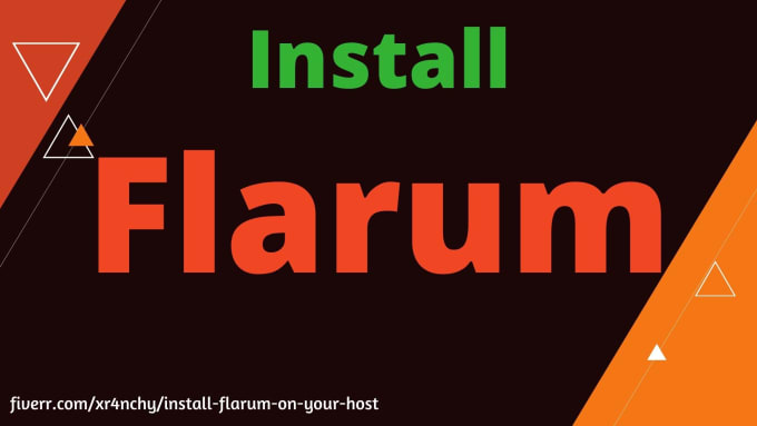 Gig Preview - Install flarum on your host