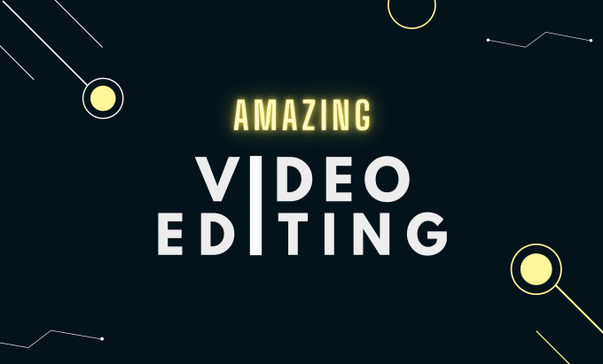 Bestseller - do amazing video editing