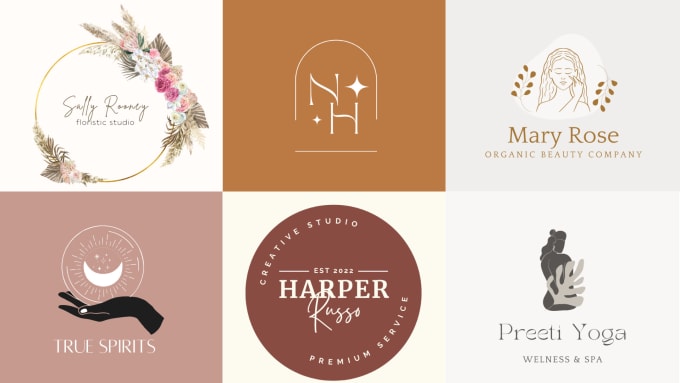 Gig Preview - Design a modern boho logo