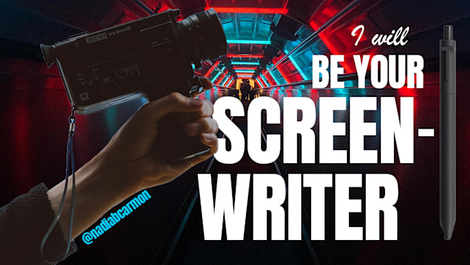 Gig Preview - Be your screenwriter for your short film or tv pilot