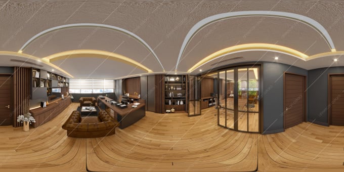 Gig Preview - Do perfect 360 render of the architecture and interior