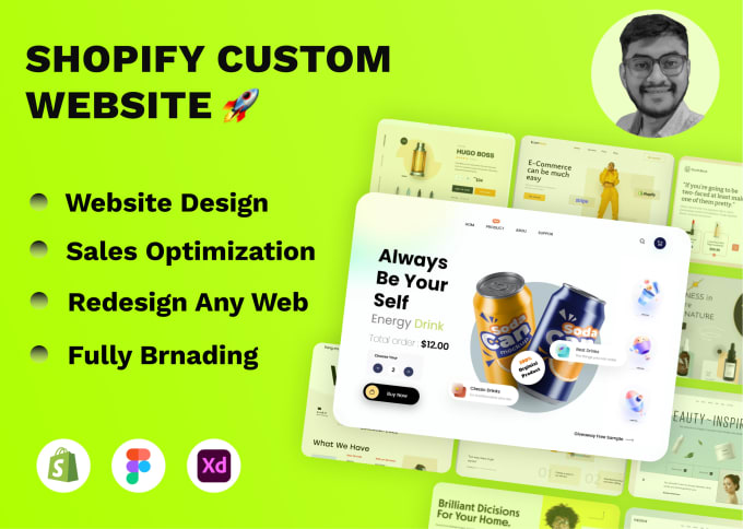 Bestseller - develop, redesign and customize branded shopify website