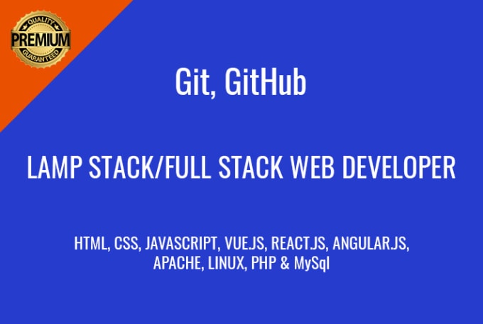 Gig Preview - Be your full stack web developer, PHP, laravel and vuejs