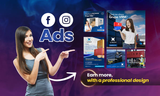 Gig Preview - Design instagram and facebook flyer, ads y post