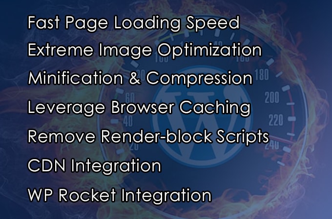 Gig Preview - Increase wordpress page speed, performance, and load time