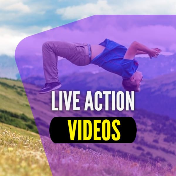 Gig Preview - Create amazing live action crowdfunding videos for your campaign