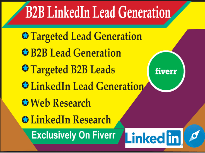 Gig Preview - Do highly targeted b2b linkedin lead and email list building