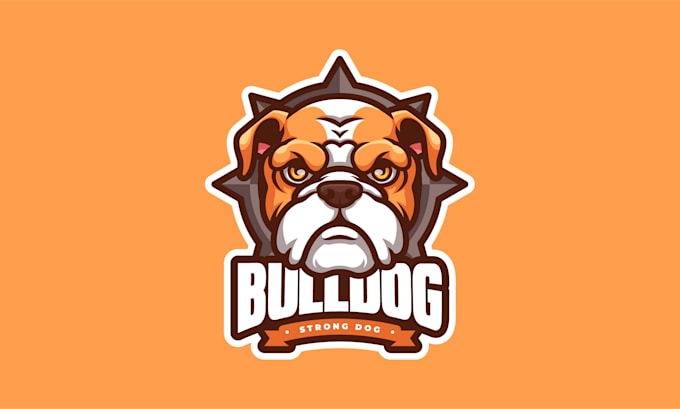 Gig Preview - Design amazing mascot cartoon logo for your dog