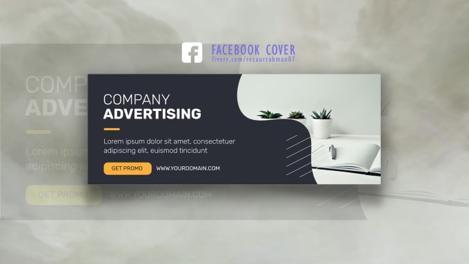 Gig Preview - Create fb banner, youtube channel art, and facebook cover in 24 hours