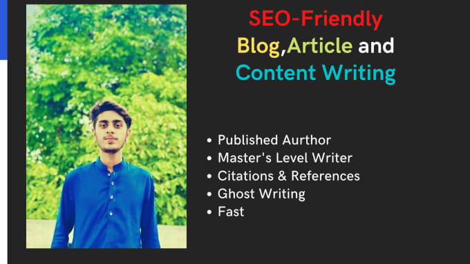 Gig Preview - Be your seo content writer with fully optimized blog posts