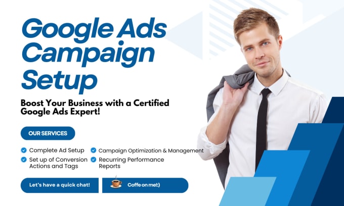 Gig Preview - Setup your google ads adwords PPC campaigns