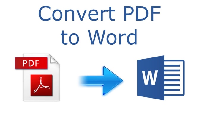 Gig Preview - Convert PDF to word and image to word