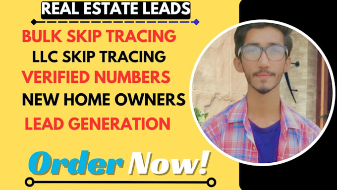 Gig Preview - Do real estate skip tracing