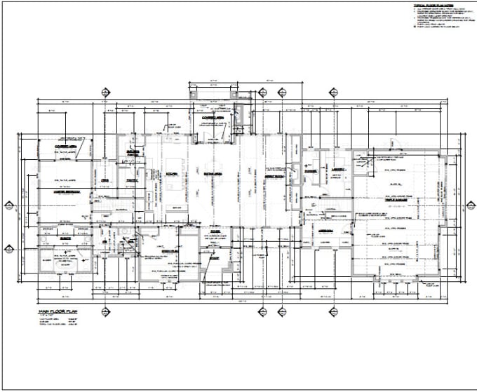 Gig Preview - Make architectural drawing in autocad and archicad