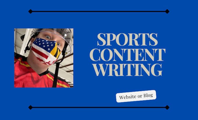 Gig Preview - Write sports content for your website or blog