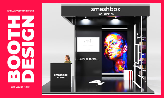 Bestseller - design exhibition booth, product display, kiosk, gondola, backdrops for you