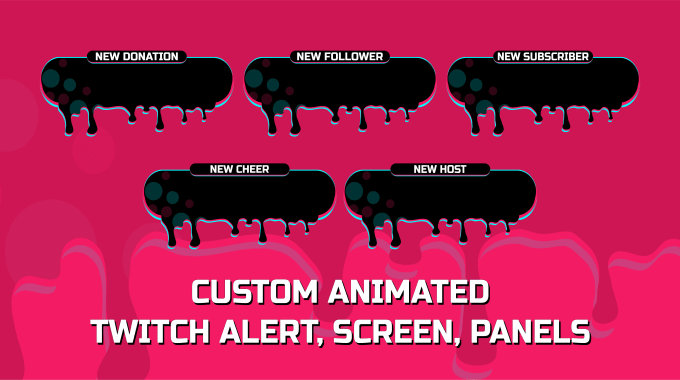 Gig Preview - Design twitch animated stream overlay, twitch overlay, stream packages