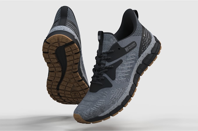 Gig Preview - Make shoe, sneakers, footwear 3d model and photorealistic rendering for you