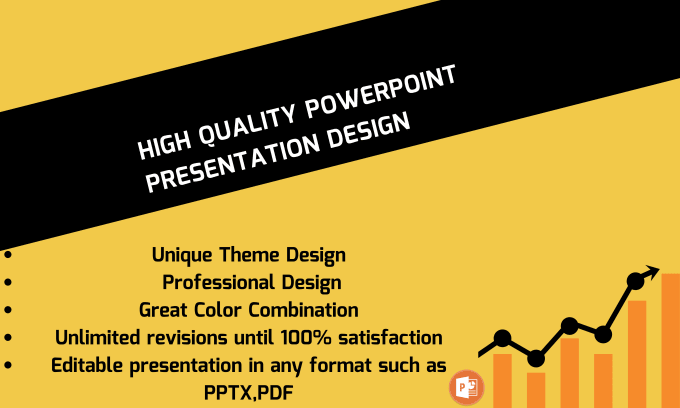 Gig Preview - Design a professional powerpoint presentation