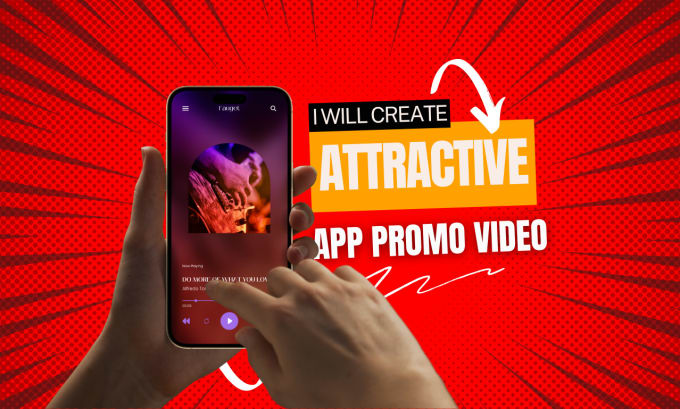 Gig Preview - Create attractive mobile app promo or teaser video for you