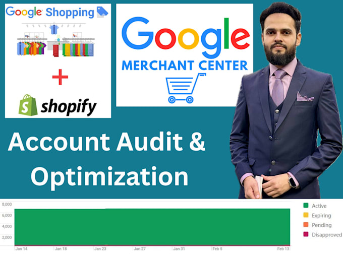 Gig Preview - Fix google merchant center product feed performance max, bing shopping ads