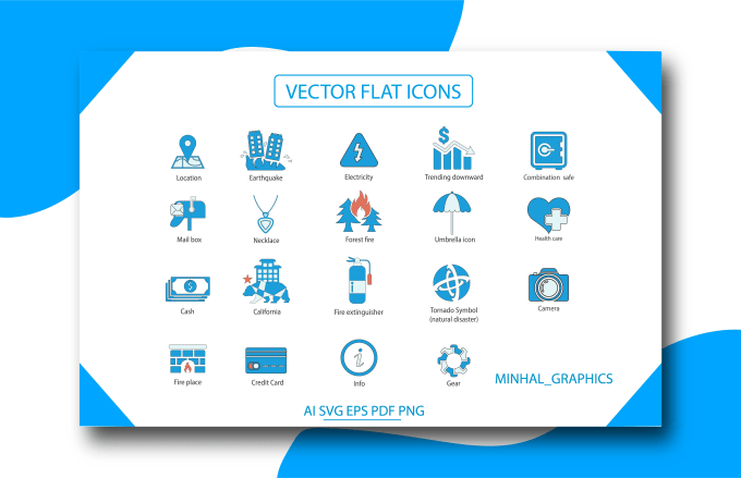 Gig Preview - Design awesome custom icons set for website and app