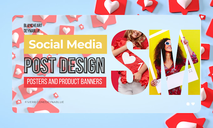 Bestseller - design social media posters ads for instagram etsy, amazon