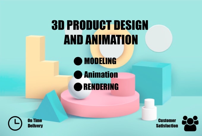 Bestseller - do 3d product design and product animation video