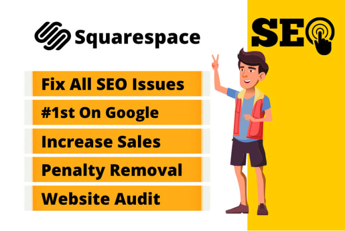 Gig Preview - Do squarespace SEO for top google ranking