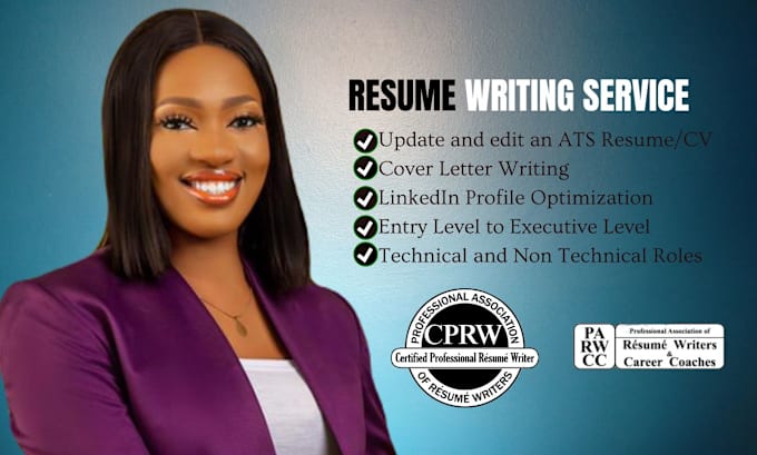 Bestseller - do professional resume and cover letter writing