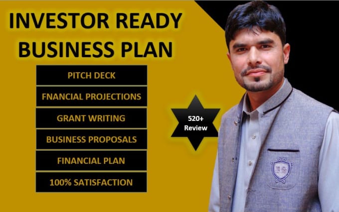 Gig Preview - Draft investor ready business plan and financial model for startups