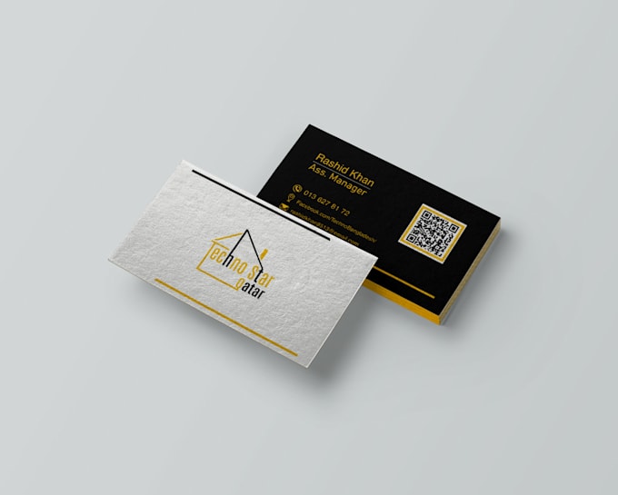 Gig Preview - Design professional  and creative business card