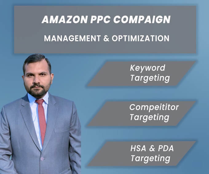 Gig Preview - Setup optimize and manage amazon PPC campaigns