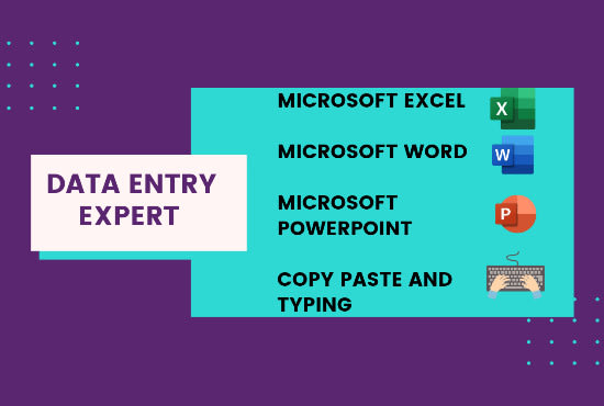 Gig Preview - Do data entry, typing and different file conversions