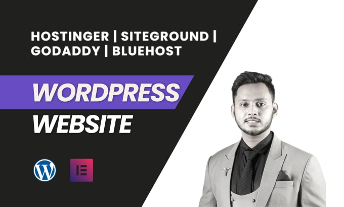 Gig Preview - Flawless custom wordpress elementor woocommerce website in siteground, godaddy