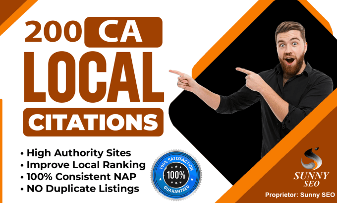 Gig Preview - Manually create 200 canada local citations to improve your local SEO