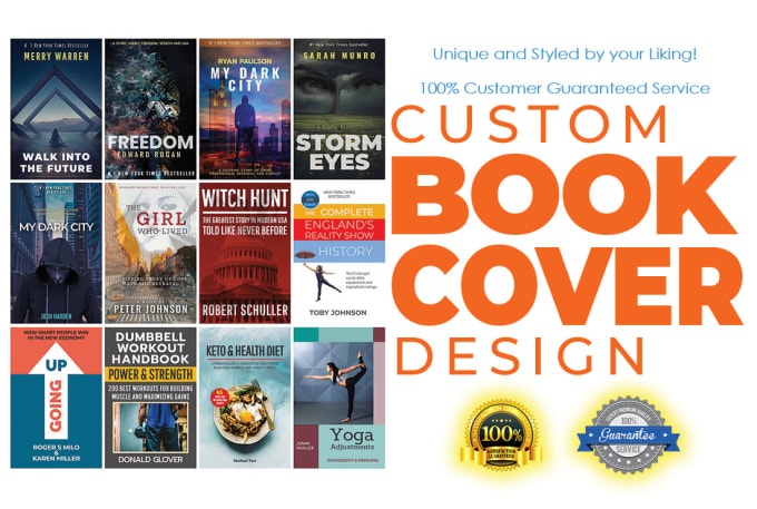 Gig Preview - Create amazing custom book cover design for print or kindle