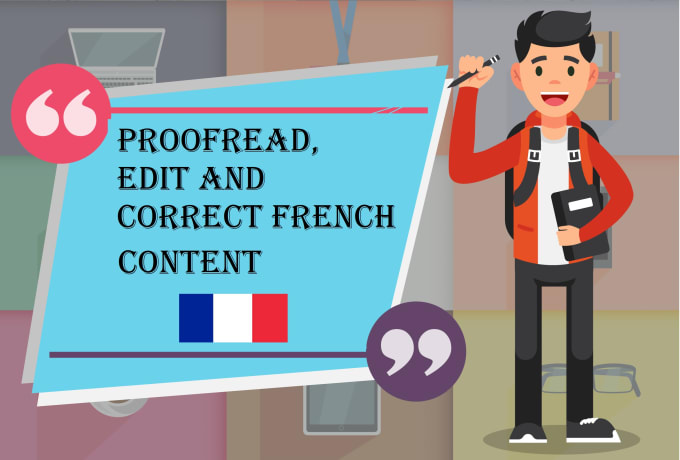 French proofreading & editing services