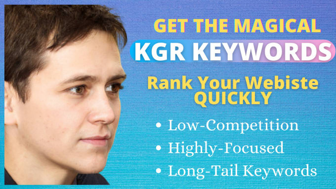 Gig Preview - Research kgr and long tail keywords for amazon affiliate or adsense niche site