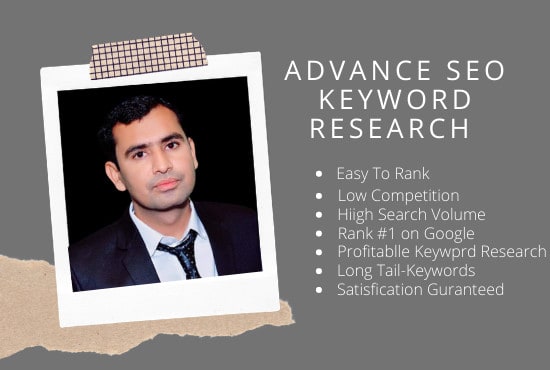 Gig Preview - Do advance keyword research in ur niche for SEO success in 24 hr