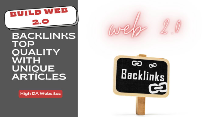 Gig Preview - Build web 2 0 backlinks top quality with unique articles