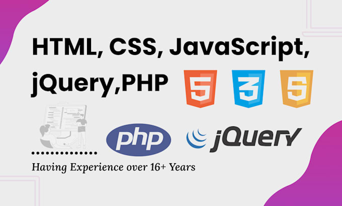 Gig Preview - Do any php, html, css3, ajax, jquery coding