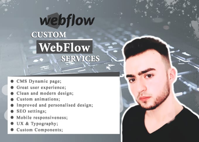 Gig Preview - Build or redesign your fully responsive webflow website