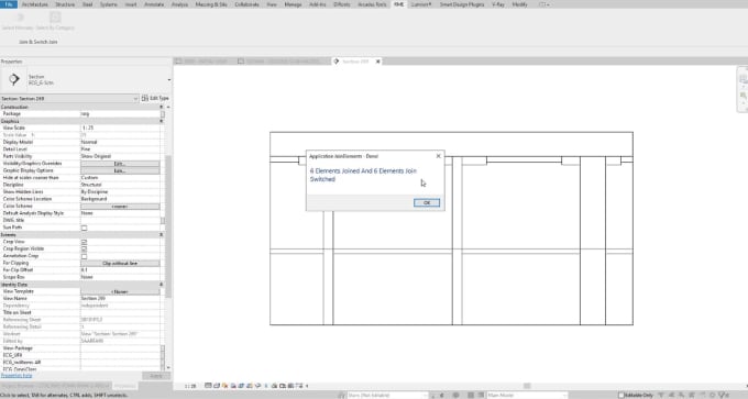 Gig Preview - Make a join and switch join plugin using revit API