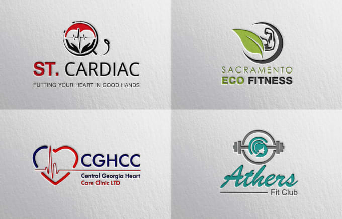 Bestseller - design health, fitness and medical logo