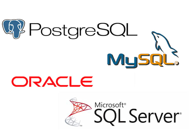 Gig Preview - Do database design, sql query, postgresql, mysql, oracle, sql database